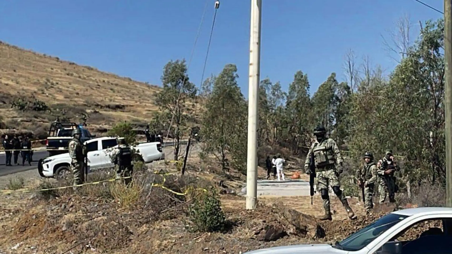 Operativo en la Calzada Felguérez